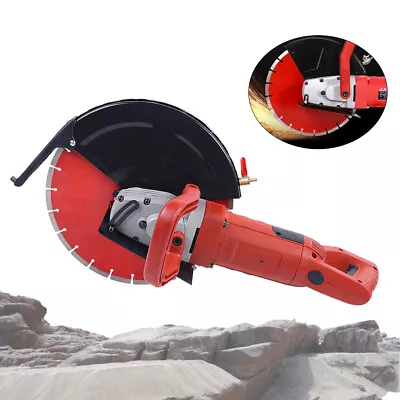 $204 • Buy 14Inch Circular Electric Demo Saw Concrete Saw Cutter Wet Dry Concrete Cut Saw