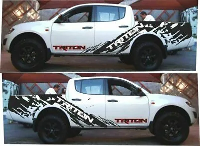 Decal Graphic Side Stripe Kit For Mitsubishi L200 Triton • $352