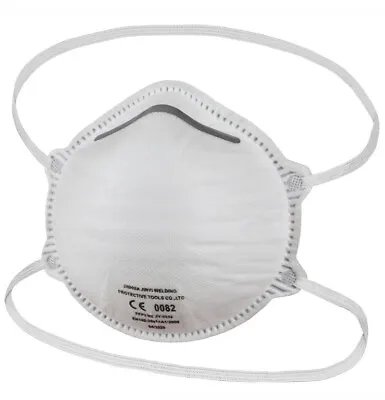 FFP2 Face Mask Face Covering PPE 40 X Pack Virus Protection Dust Particle Filter • £6.99