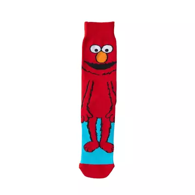 Adult Graphic Cotton Socks - New - Sesame Street Elmo • $9.99