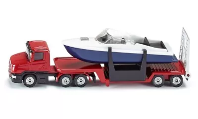 £14.99 • Buy Siku 1613 Low Loader With Boat	