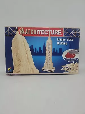 Matchitecture 6647 Empire State Building Wood Model Kit BJ Toys • $25