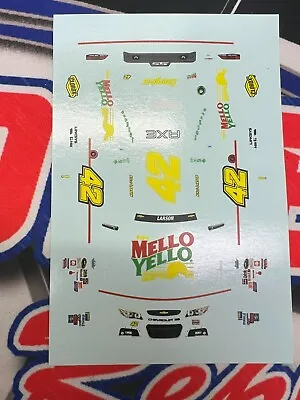 Kyle Larson 1:64 Waterslide Decals #42 2015 Mello Yello Throwback • $6