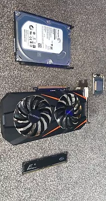 £330 • Buy High Spec PC Parts Bundle, 1060 Gpu, 2x Ram, I5 3.2GHZ Cpu, PNY Ssd, HHD 1000GB