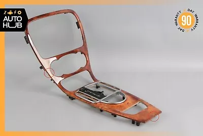 03-04 Mercedes R230 SL500 SL600 Center Console Trim Bezel Wood 2306801539 OEM • $157.70