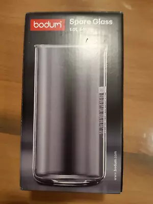 £16 • Buy BODUM 8 Cup 1l Spare Beaker Glass New 01-10945-10 Cafetier