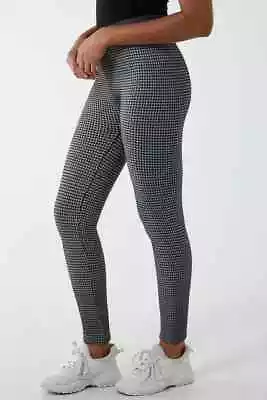 Ladies Jacquard Print Fleece Lined QED London Leggings • £8.79