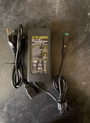 $21.73 • Buy 24V 6A 144W Power Supply Adapter 100 240V AC To DC 24 Volt 6Amp Power Adapter 5