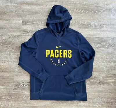 Nike Indiana Pacers Basketball Pullover Hoodie Sweatshirt Boys Youth XL Dri Fit • $23.98