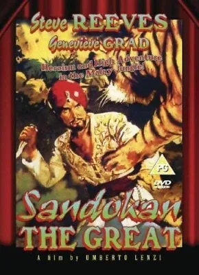 Sandokan The Great DVD (2009) Steve Reeves Lenzi (DIR) Cert PG Amazing Value • £11.99