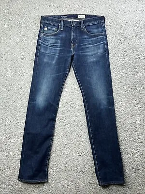 AG Adriano Goldschmied Jeans Mens 32x33 Blue The Matchbox Slim Straight • $32.88