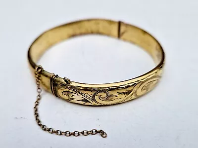 Vintage 9ct Rolled Gold Bangle • £44.99