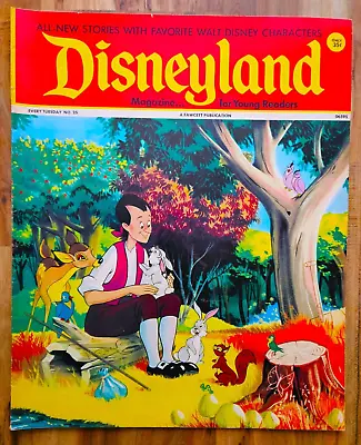 Vintage 1972 Disneyland Magazine #25 With Johnny Appleseed Cover • $6.99