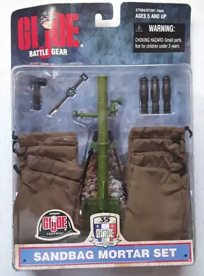 GI JOE Battle Gear - SANDBAG MORTAR SET - Unopened (AC-23 • $19.99