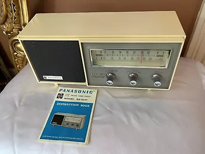 Vintage C1970 Panasonic RE-6137 Transistor Radio W/ Original Manual • $4.99