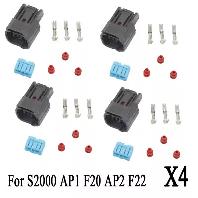 4x 2Pin Cam Position Sensor Connector Plug Kit For Honda S2000 AP1 F20 AP2 F22 • $22.19