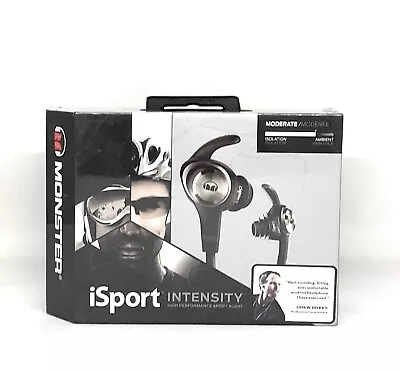 Monster ISport Intensity High Performance Sport Audio In-Ear W/ Mic **NEW** • $72.95