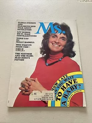 Ms. Magazine Jan 1976 Elizabeth Reid Doris Day Gloria Steinem Women's Feminism • $12.99