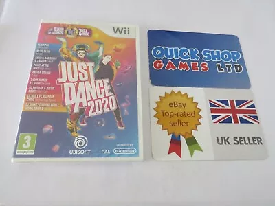 Just Dance 2020 Nintendo Wii New Sealed Uk Tracked Delivery • $178.76