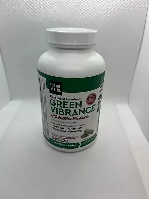 $31.45 • Buy Green Vibrance +25 Billion Probiotics 240 Vegicaps Exp 5/24 D1 NEW OTHER