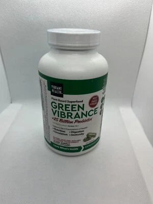 $31.45 • Buy Green Vibrance +25 Billion Probiotics 240 Vegicaps Exp 5/24 D1 NEW OTHER
