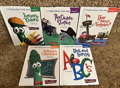 Lot 5 Chick Fil A Veggiecational Book About Shape Color Opposites Abc Veggies Hb • $25