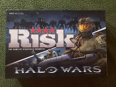 HALO WARS RISK Collector's Edition Board Game 2009 Hasbro 99.9% Complete • $28.99