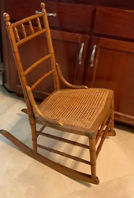 Early 1900’s Child’s Sewing Rocking  Chair- R J Horner Style • $850