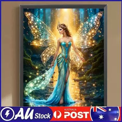 5D DIY Full Round Drill Diamond Painting Queen Of Elves Kit Home Decor 30x40cm • $12.59