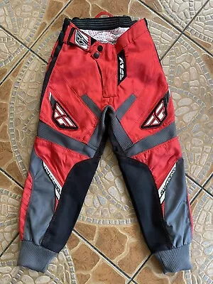 Fly Racing Pants F-16 Youth Size 18 Dirtbike Riding Gear MX Motocross Race EUC • $29.99