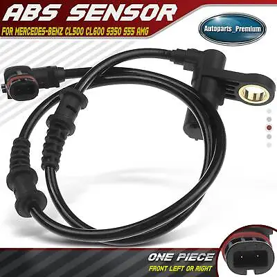 ABS Wheel Speed Sensor For Mercedes-Benz C215 W220 CL500 S350 S500 Front LH / RH • $11.49