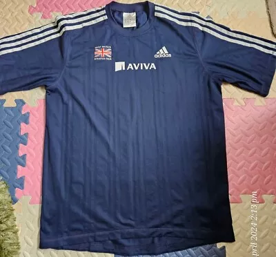 Team GB T Shirt Mens Size 40/42 Olympic Great Britain Official Athletics Top UK • £14.99