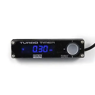 Hks Style Black Turbo Timer Blue Led Type 0  Evo Sti Wrx Rx8 G35 G37 Universal • $19.24