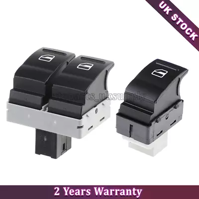 For VW Transporter T5 T6 2003-2014 Electric Window Switch Front L R 7E0959855A • £10.71