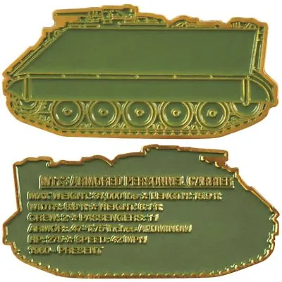 Army M113 Armored Personnel Carrier Military Apc  2   Challenge Coin • $39.99