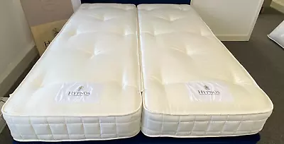 Hypnos CRENDON BEDS FIRM COMFORT ZIP&LINK MATTRESS NON TURN 150X200CM KING 5FT • £405