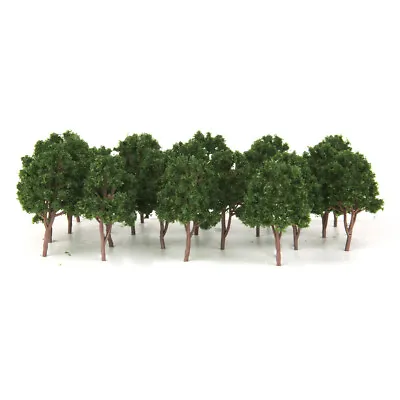 20pcs Plastic Model Tree Forest Greenery Plants N Gauge Building Park Garden • £7.87