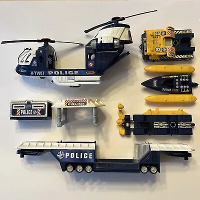 Vintage MATCHBOX MATTEL 1998 Mega Rig Police Command Center Lot • $24.99