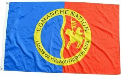 $12.88 • Buy New Comanche Nation Banner Flag Native American Indian Tribe Tribal Battle 100D