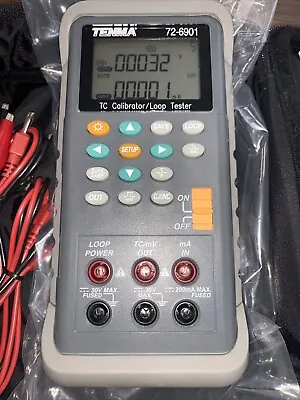 Tenma 72-6901 Thermocouple Loop 24vdc Power Supply Calibrator Simulator MA • $79.99