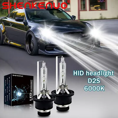 D2S HID Xenon Headlight Bulbs For Infiniti G35 2005-08 G37 2008-14 Coupe Sedan • $23.69