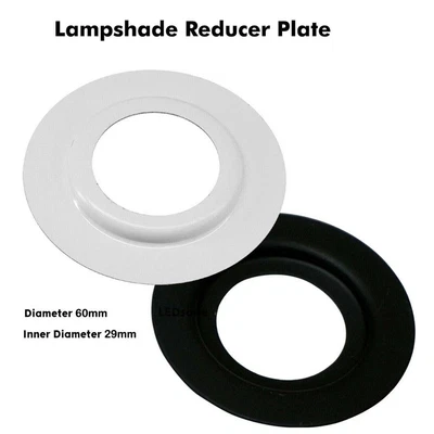 £1.49 • Buy Lamp Shade Reducer Ring Plate/ Light Fitting Washer/ Metal Adaptor Converter UK