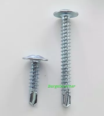 Screws Wafer Head Self Drilling Screws (A) Cross Head Screw Wood Metal Fastener • £2.98