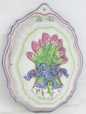 Vintage 1986 Franklin Mint Ceramic Aparagus Mold Le Cordon Bleu. • $25