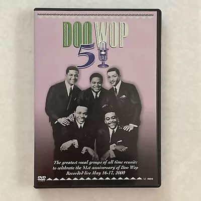 Doo Wop 51 DVD OOP 2000 WQED Live Pittsburgh Concert Jerry Butler The Coasters • $4.99