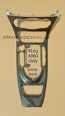 Mercedes Sl63 R230 Sl63 Amg Carbon Fiber Fibre Console 2009-2012 • $899