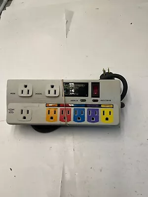 Monster Power Center PC700 Multi Colored Power Strip Surge Protector Model MP19 • $29.99