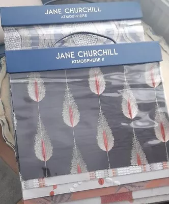 Jane Churchill X3 Luxury Fabric Books Atmosphere 1 2 &3. • £30