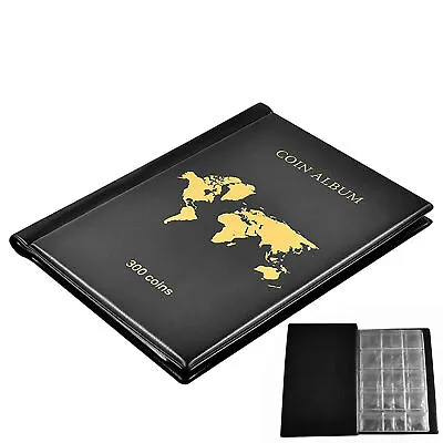 Coin Album Coin Collection Storage Display Book For Badge Souvenir Coin • $32.79