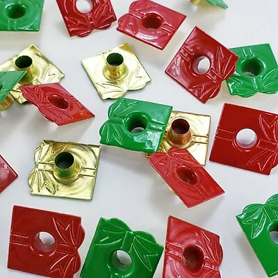 20 Christmas Eyelets Presents Gifts 3/16  Crafts Cardmaking Stamping Scrapbooks • $1.25